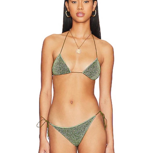 Oseree Swim Oseree X Revolve Glitter Bikini Microkini Poshmark